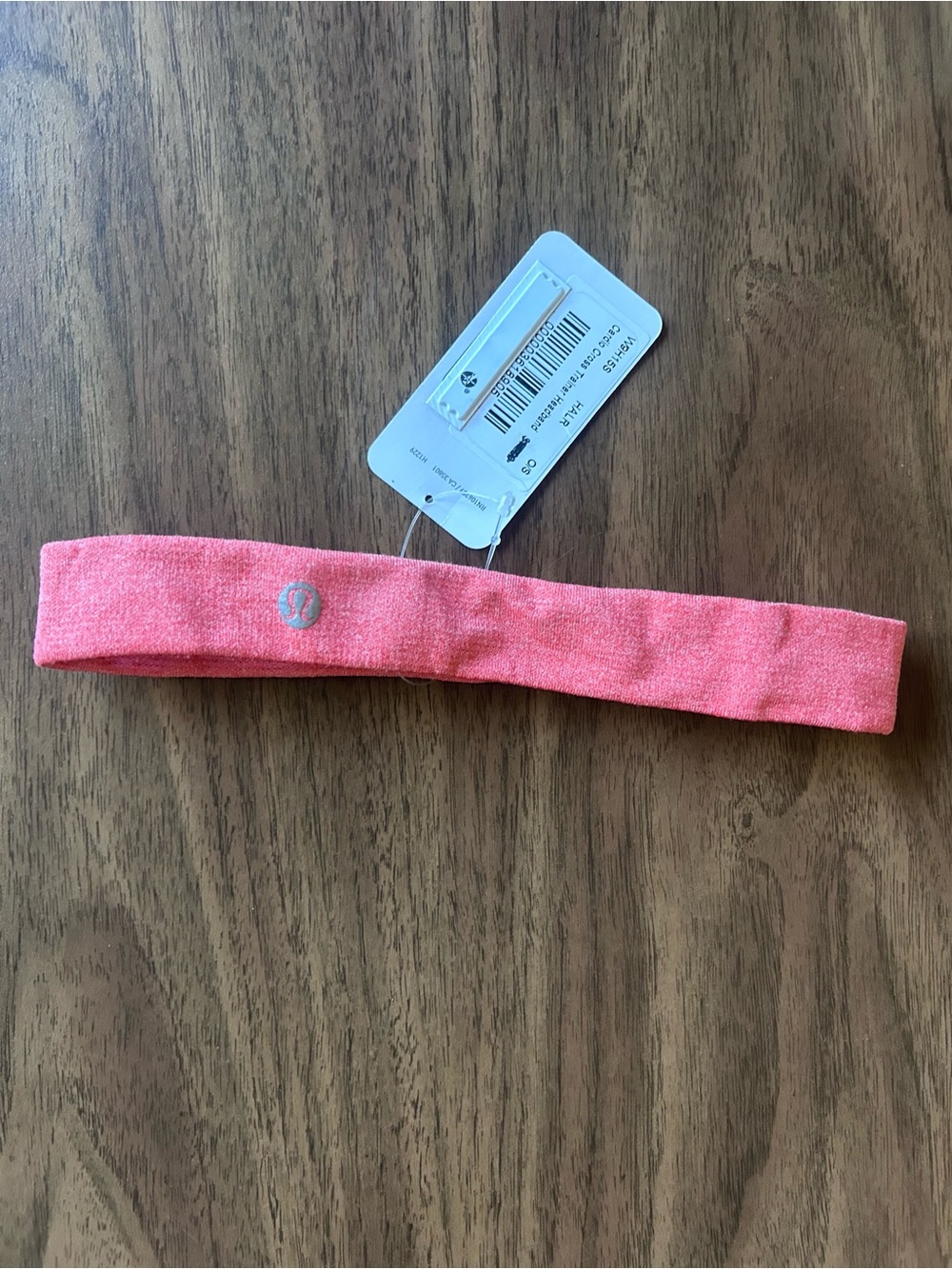 NWT Lululemon Cardio Cross Trainer Headband – Coral / HALR One Siz